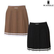 와이드앵글 WWU22Q72 여성 WG 컴포티 스웨터 플리츠 큐롯 2349470