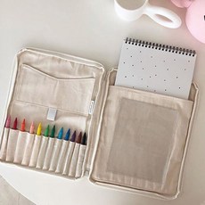 파우치 화구 아트 백 화방 미술 캔버스 가방 22928ea 1(EA)