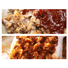 해물식탁 탱탱한 맛 양념 벌교 꼬막장 120g 7통 꼬막 미나리무침 양념장 비빔장 비빔밥