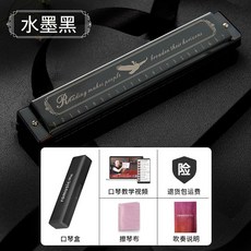 romusic若米 24孔復音口琴, 1個, 【24孔復音-標準配置】,【入門推薦-C調紫色】