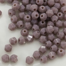 크리스탈 비즈 주판알 4mm 불투명 유리 마름모 비즈공예재료, 1세트, A6098. 타로