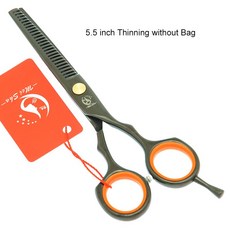 5.5 "메이샤 일본 철강 전문 미용사의 이발 가위 살롱 헤어 커팅 가위 헤어 틴닝 Tijeras A0027A, A0028A-05-55, A0028A-05-55, 1개
