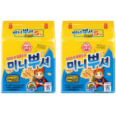 오뚜기 미니뿌셔 바베큐맛, 275g, 2개