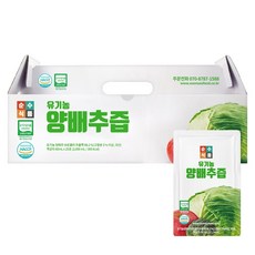 순수식품 유기농 양배추즙, 80ml, 25개
