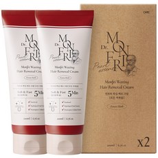 저자극/톤업 먼프리 판텔라 민감성 왁싱 제모 톤업 크림 포레스트 허브 향, 2개, 200ml