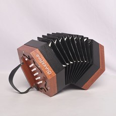 可開發票 Blazefine六角手風琴盎格魯英式六角琴推拉衕/異音 附敎材説明書 手風琴 鍵盤式手風琴 手風琴樂器, 【推拉異音】原木黑風箱-1 30鍵, 1個