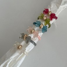 호마이카 리본 신주 도금 골드 고급 포인트 컬러 비비드 꼬임 슬림 반지 링 플리마켓 소품샵 데일리