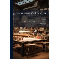 (英文圖書)Statement Of Policies ...: Federal Board For Vocational Education 平裝版, Nabu Press, 英文