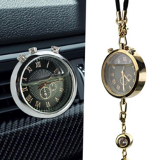 톨른방향제 차량용 시계 방향제 송풍구형 룸미러형 D24 Ver2, 송풍구실버-헤스자몽