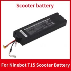 쿠쿠스토어 Ninebot Air T15 전동 스쿠터 리튬 이온 배터리 KickScooter 액세서리 기존 특수 부품, 01 3pin 5000mah, 01 CHINA