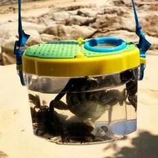 곤충 채집도구 곤충관찰, 어린이 휴대용채집통세트(색상랜덤)