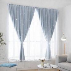 작은창 무타공 암막 커튼 아이방 인테리어 암막 커튼