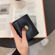 復古質感軟皮小卡夾
