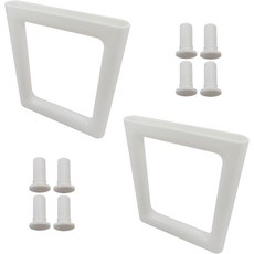 콜먼 쿨러를 위한 4배 장착 핀을 갖춘 쿨러 2팩 핸들 교체 3000005306R5286B120G 캠핑 하이킹 해변용 화이트 액세서리