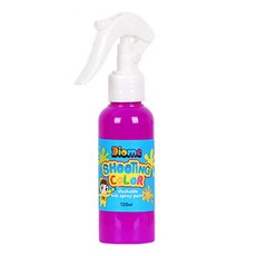 제사오스토어 스프레이 물감 120ml 형광 보라 상상력확장 그림그리기활동 어린이실내놀이 정서안정도움