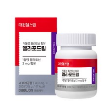 대원제약 대원헬스 식물성 멜라토닌 함유 멜라포드림, 1개, 30정