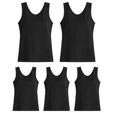 제이모던 국산 순면 나시 세트 5p