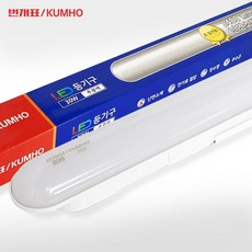 LED 30W 자연광색 번개표 등기구 고정형 등 일자등 주광색 41586pc 1개, 색상