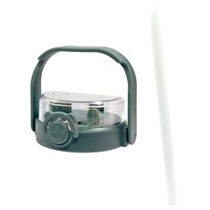 THERMOGUARD樂唯免續杯專用配件：吸管杯蓋組，多色可選，適用1700ml，安全材質，輕鬆替換，環保耐用, 藍1200ml【杯蓋＋吸管】, 1個