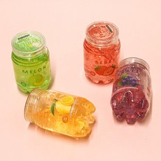3000 후르츠 향기 슬라임 과일향 스퀴시 말랑이 선물 장난감 액괴, 단품, 단품