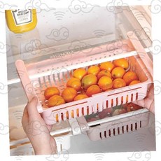 냉장고 슬라이드 서랍 과일 야채 보관 정리함 투명 플라스틱 수납함, 1개, 상세페이지 참조