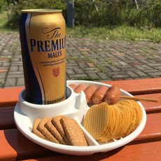 일햐 캠핑용 바베큐 접시 안주그릇 반찬그릇 안주접시