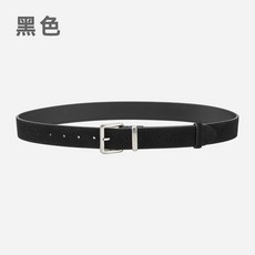 真皮女士腰帶 磨砂反絨牛皮