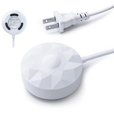 브라운 오랄비 iO 시리즈 7 시리즈 8 시리즈 9 전동 칫솔과 호환되는 교체용 충전기 베이스 오랄비 iO 시리즈 7 8 9 교체 모델 3768 전원 코드용 마그네틱 여행용, 화이트