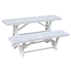 플라스틱 생담 화분진열대 2단 81313ea 1(EA), 색상