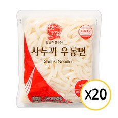 한일 본고장 사누끼 우동면 실온보관, 20개, 200g