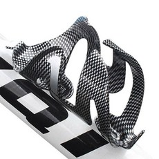 더트렌드스타일 카본무늬 사이클 자전거 물병 거치대 케이지 홀더, 1개 1개