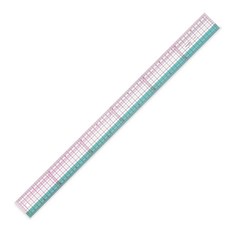 KEARING 옷 패턴 자 1.2mm 두꺼운 자 패턴 그레이딩 자 그레이딩 자 의류제작 도구 패션디자인 도구 재봉자 판본 자 재봉용 자 양면인쇄 밝은어두운천 모두 선명한색상, 1개, 60cm (8060B)