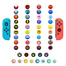 닌텐도스위치 조이콘 아날로그스틱 커버 1개 실리콘캡 발바닥 케이스 캡, 1-3, 조이콘커버