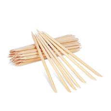 아몬드영 네일 국시 오렌지 우드스틱 10개입, 1개, 75mm