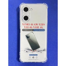 vivo Y28s 5G 卡托 V2346 SIM卡槽 適用 雙卡替換, 1個, 四角加厚手機殼