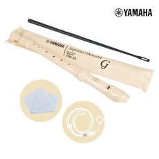 야마하 소프라노 리코더 올인원 풀패키지 저먼식 YRS-23G, IVORY, 1세트
