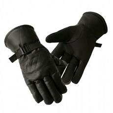 성인용 남여 공용 오토바이 보온성 가죽 털 장갑 7008, 다이아퀄팅 장갑