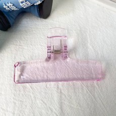 아름다운 투명 클립 미니멀리스트 스타일 스프링 학생 교사 편지지 종이 씰링