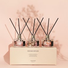 로맨띠끄 대용량 명품향수 코코디퓨저 3종 600ml 세트 200ml x 3 3구 세트 샹스 가브리엘 넘버5, CHANCE/GABRIELLE/NO.5