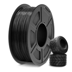 레드 TPU 필라멘트 1.75mm 3D 프린터용 유연성 쇼어 경도 95A 고탄성 내마모성 250G/500G, 10 250g tpu black