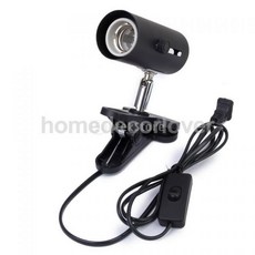 발열전구 온열 열등 NW-02 램프 스탠드 수족관 파충류 라이트 홀더 클램프 세라믹 열, 발열전구 온열 열등 NW-02 램프 스탠드 수족관 파충