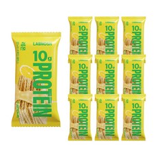 랩노쉬 프로틴 웨하스 레몬, 10개, 41g