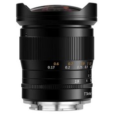 티티아티산 11mm F2.8 풀프레임 초광각 어안렌즈, 소니 E(블랙)