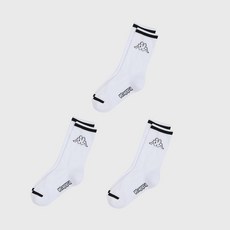 [국내매장판] 카파 KAPPA [3PACK]에브리데이 쿠션 크루 양말 KPFYSEO16-KPMYSEO16 142912, 옵션02.라지_KPMYSEO16/00/L
