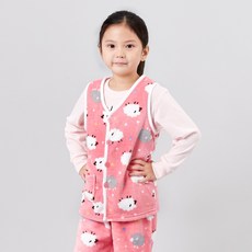 아동용 밍크 수면조끼 1p