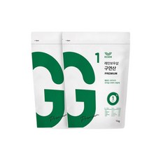 구연산 프리미엄 1kg x2개, 2개