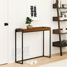 實木玄關桌 靠牆條案端景台 客廳窄桌置物台, 定製尺寸材質款式,組裝