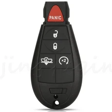 jingyuqin 지프 호환 크라이슬러 호환 닷지 호환 램 2013- 3/4/5버튼 FccidGQ4-53T 433MHz ID46-PCF7961A