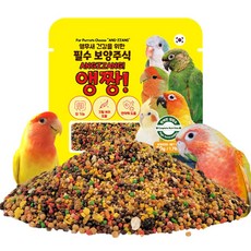 리프패럿 앵무새 필수 보양식 앵짱 사료, 100g, 1개