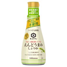 KIKKOMAN 龜甲萬 始終新鮮豌豆醬油, 1個, 200ml